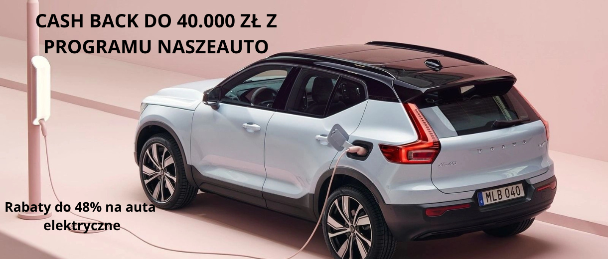 Cash back do 40000 zł za zakup auta w leasingu